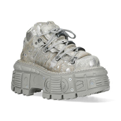 New Rock - Metallic Ankle Boot M-106-C171