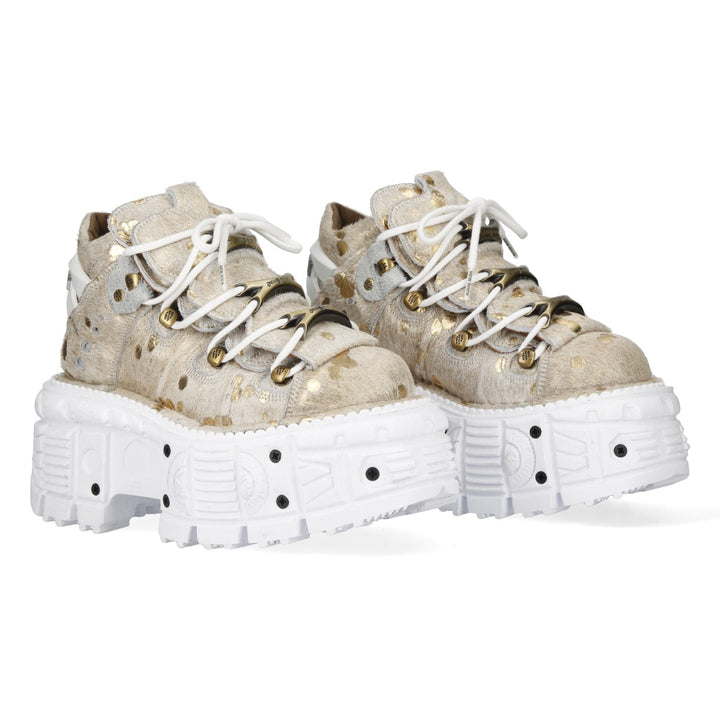 New Rock - Metallic Ankle Boot M-106-C173