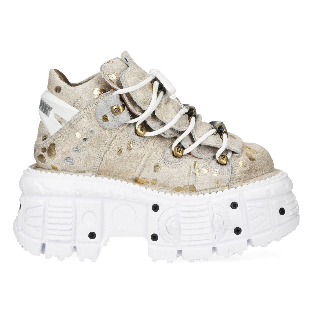 New Rock - Metallic Ankle Boot M-106-C173