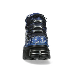 New Rock - Metallic Ankle Boot M-106-C189