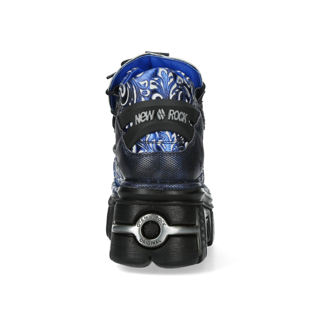 New Rock - Metallic Ankle Boot M-106-C189