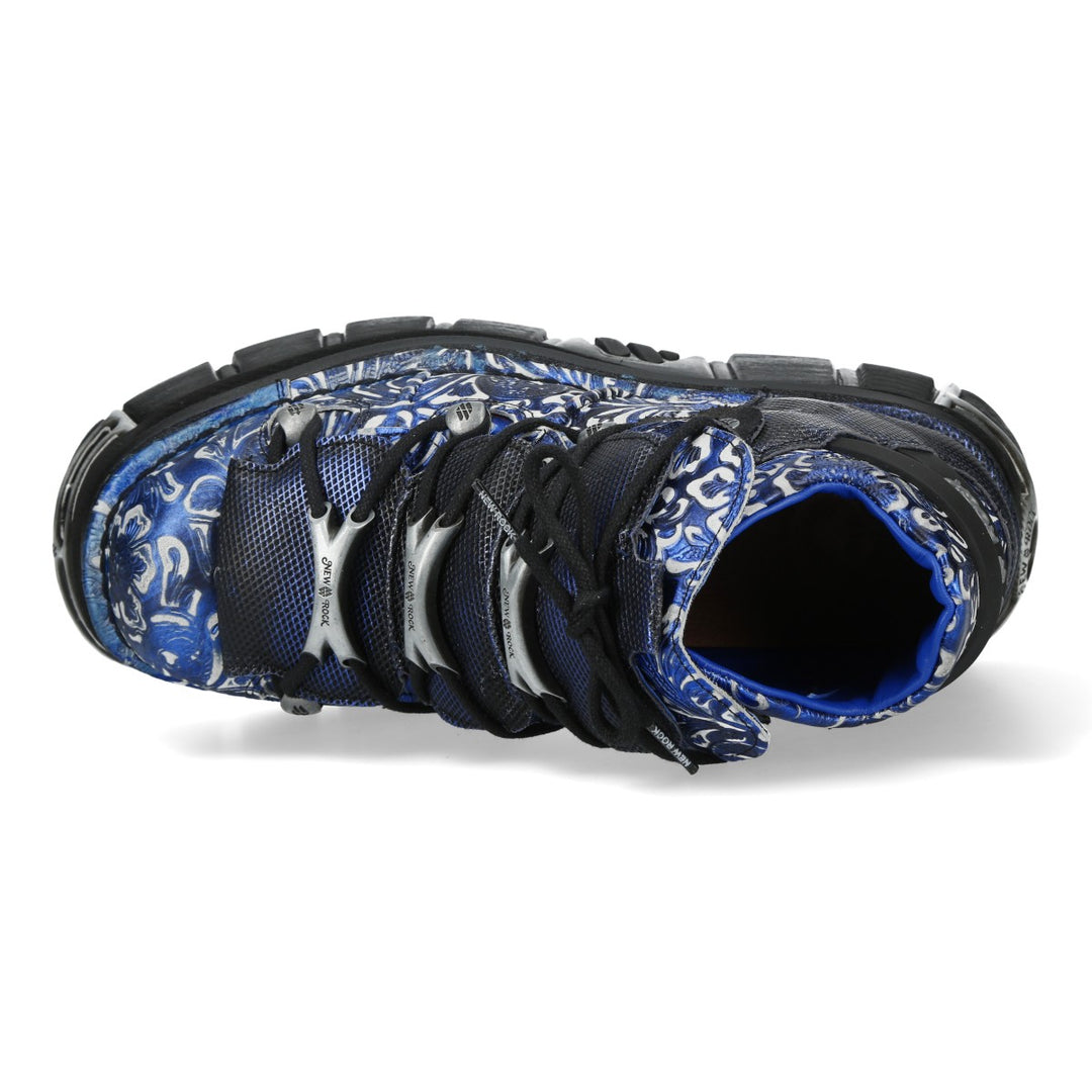 New Rock - Metallic Ankle Boot M-106-C189