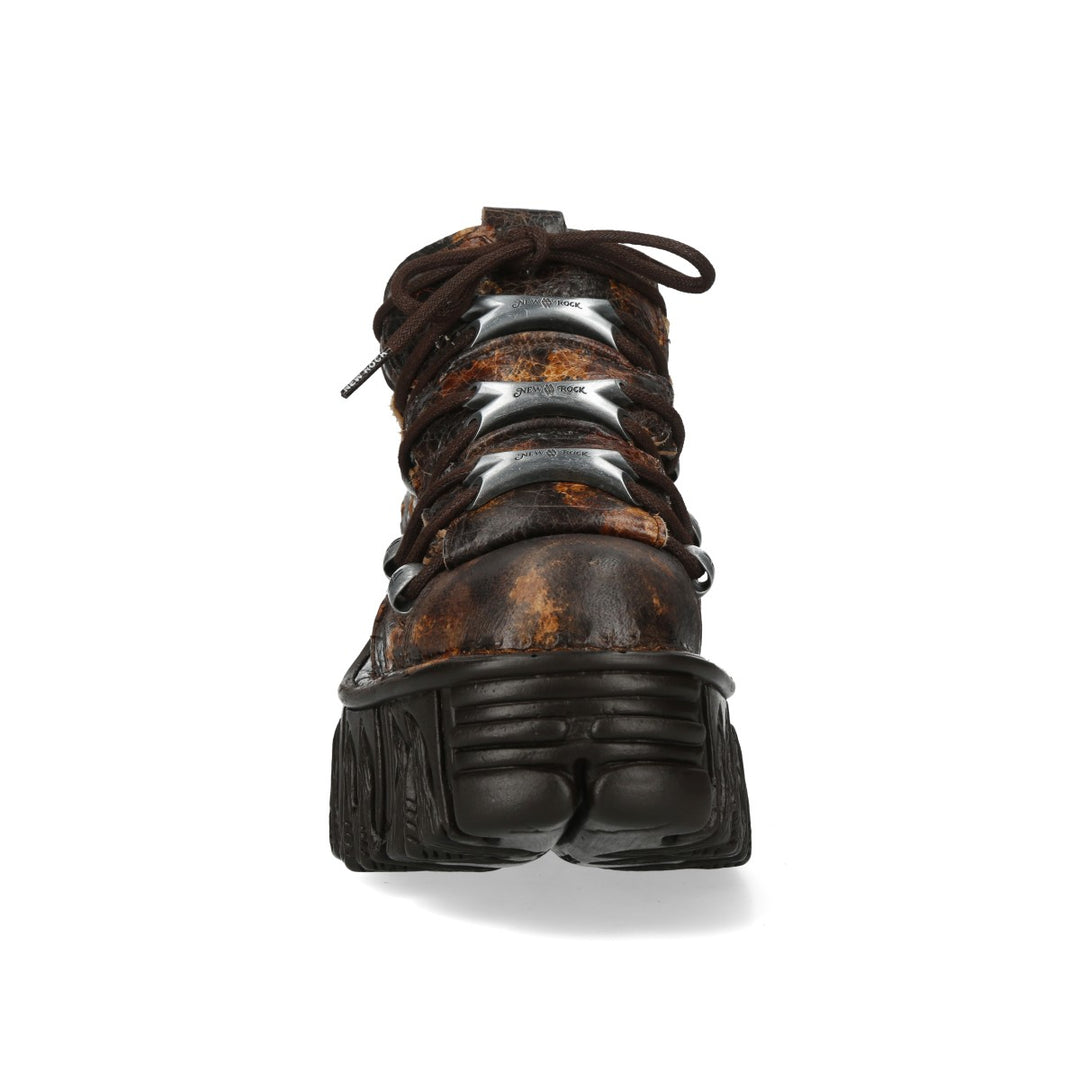New Rock - Metallic Ankle Boot M-106-C194