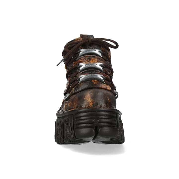 New Rock - Metallic Ankle Boot M-106-C194