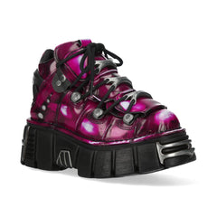 New Rock - Metallic Ankle Boot M-106-C199