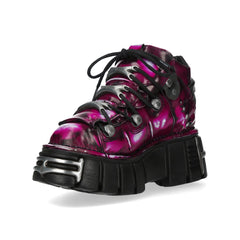 New Rock - Metallic Ankle Boot M-106-C199