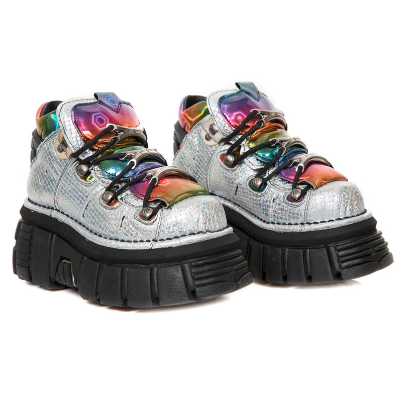 New Rock - Metallic Ankle Boot M-106-C52