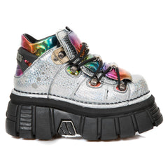 New Rock - Metallic Ankle Boot M-106-C52