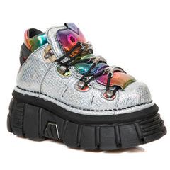 New Rock - Metallic Ankle Boot M-106-C52