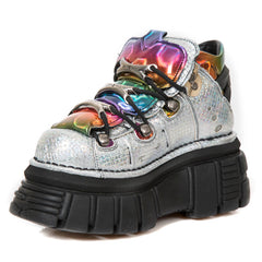 New Rock - Metallic Ankle Boot M-106-C52