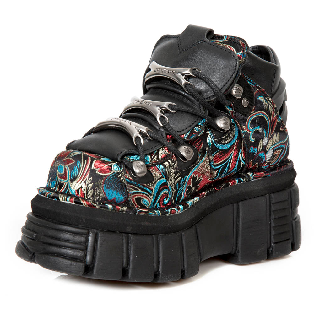 New Rock - Metallic Ankle Boot M-106-C53