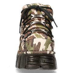 New Rock - Metallic Ankle Boot M-106-C68