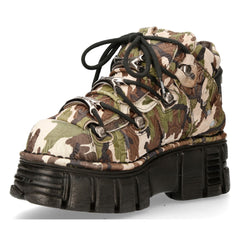New Rock - Metallic Ankle Boot M-106-C68