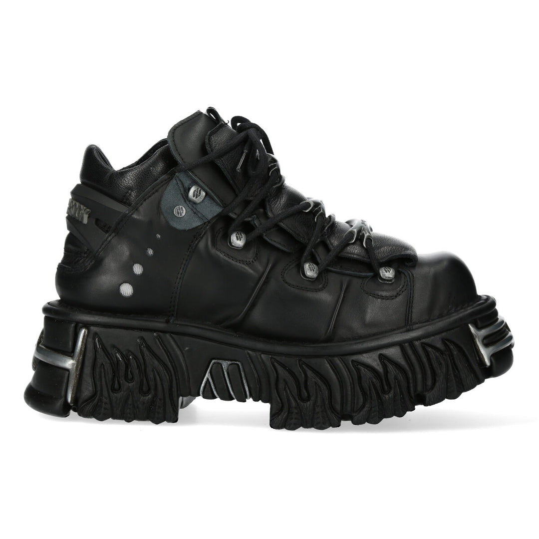 New Rock - Metallic Ankle Boot M-106-S120