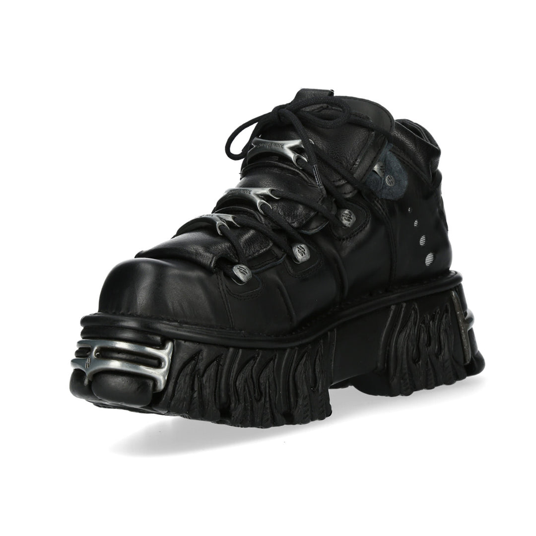 New Rock - Metallic Ankle Boot M-106-S120