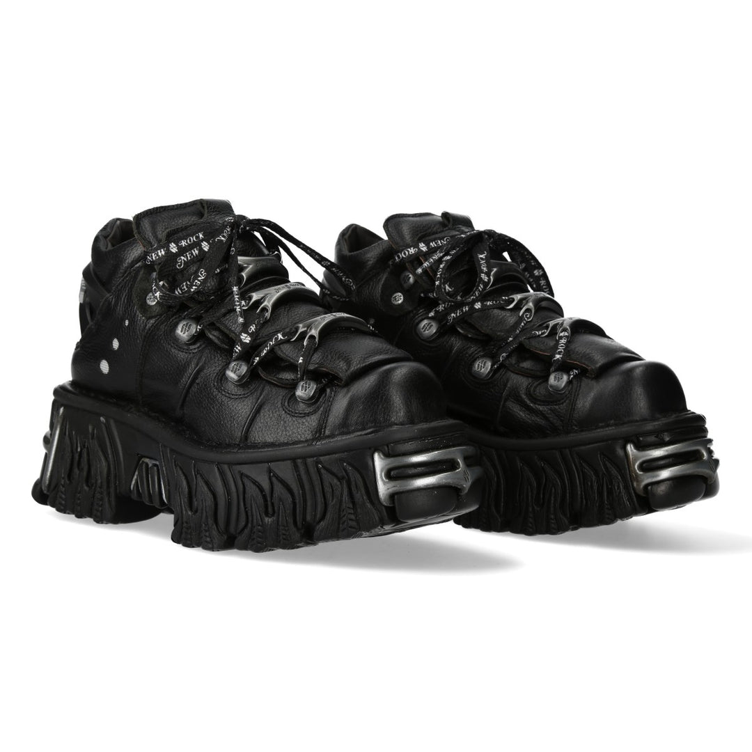 New Rock - Metallic Ankle Boot M-106-S122