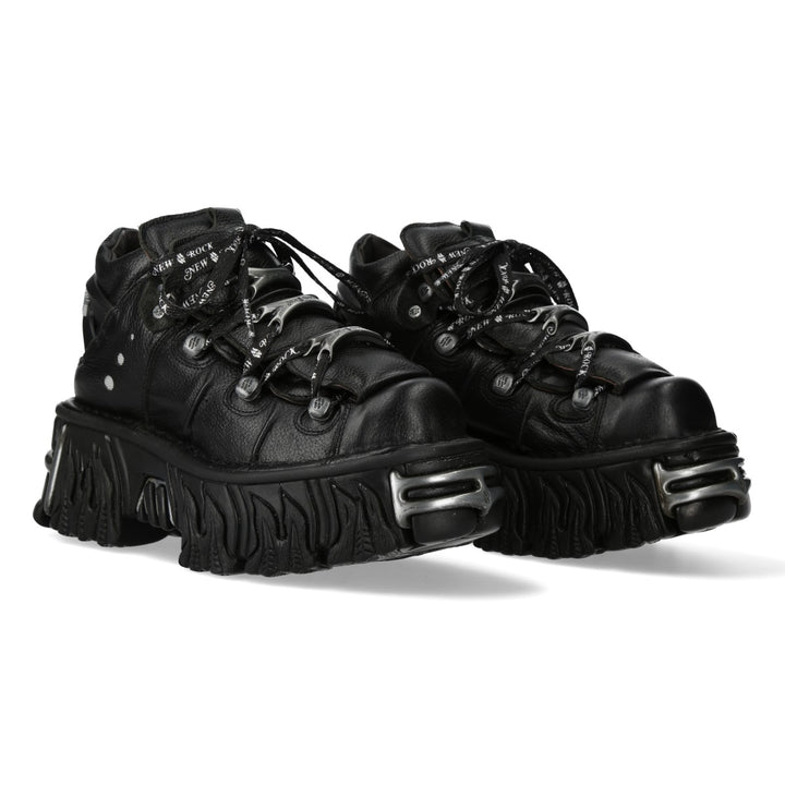 New Rock - Metallic Ankle Boot M-106-S122