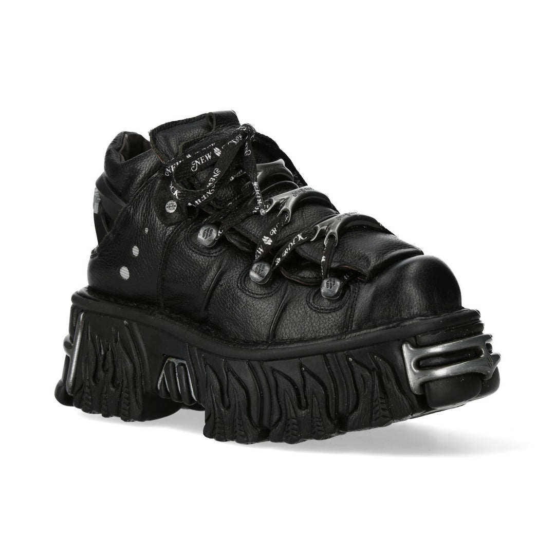 New Rock - Metallic Ankle Boot M-106-S122