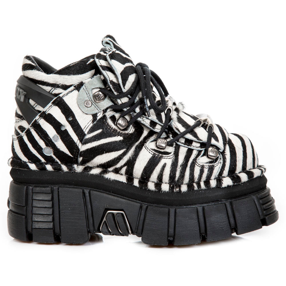 New Rock - Metallic Ankle Boot M-106-S31