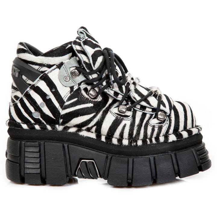 New Rock - Metallic Ankle Boot M-106-S31