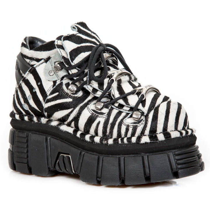 New Rock - Metallic Ankle Boot M-106-S31