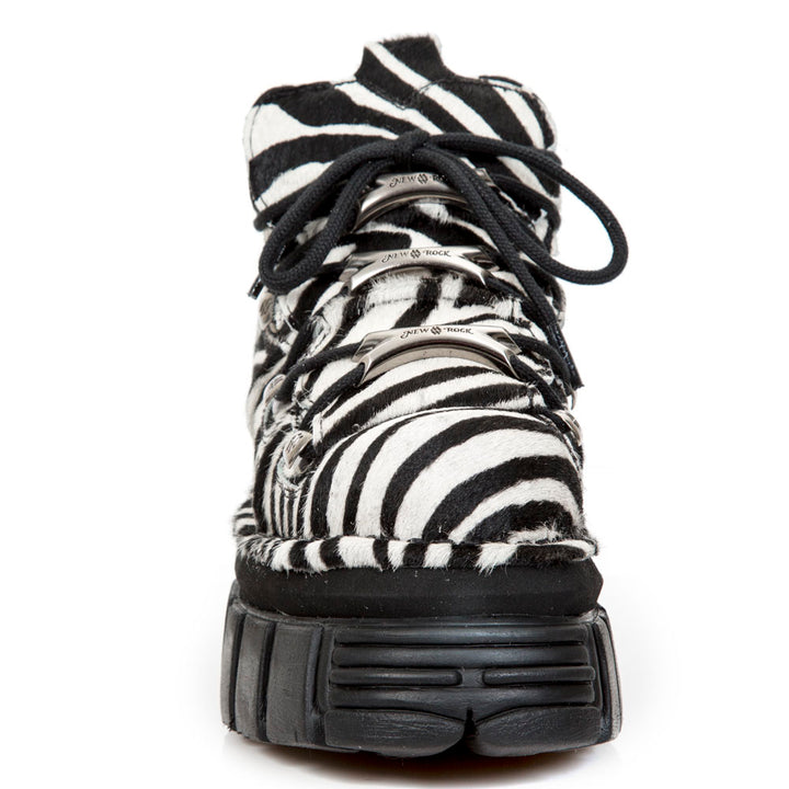 New Rock - Metallic Ankle Boot M-106-S31