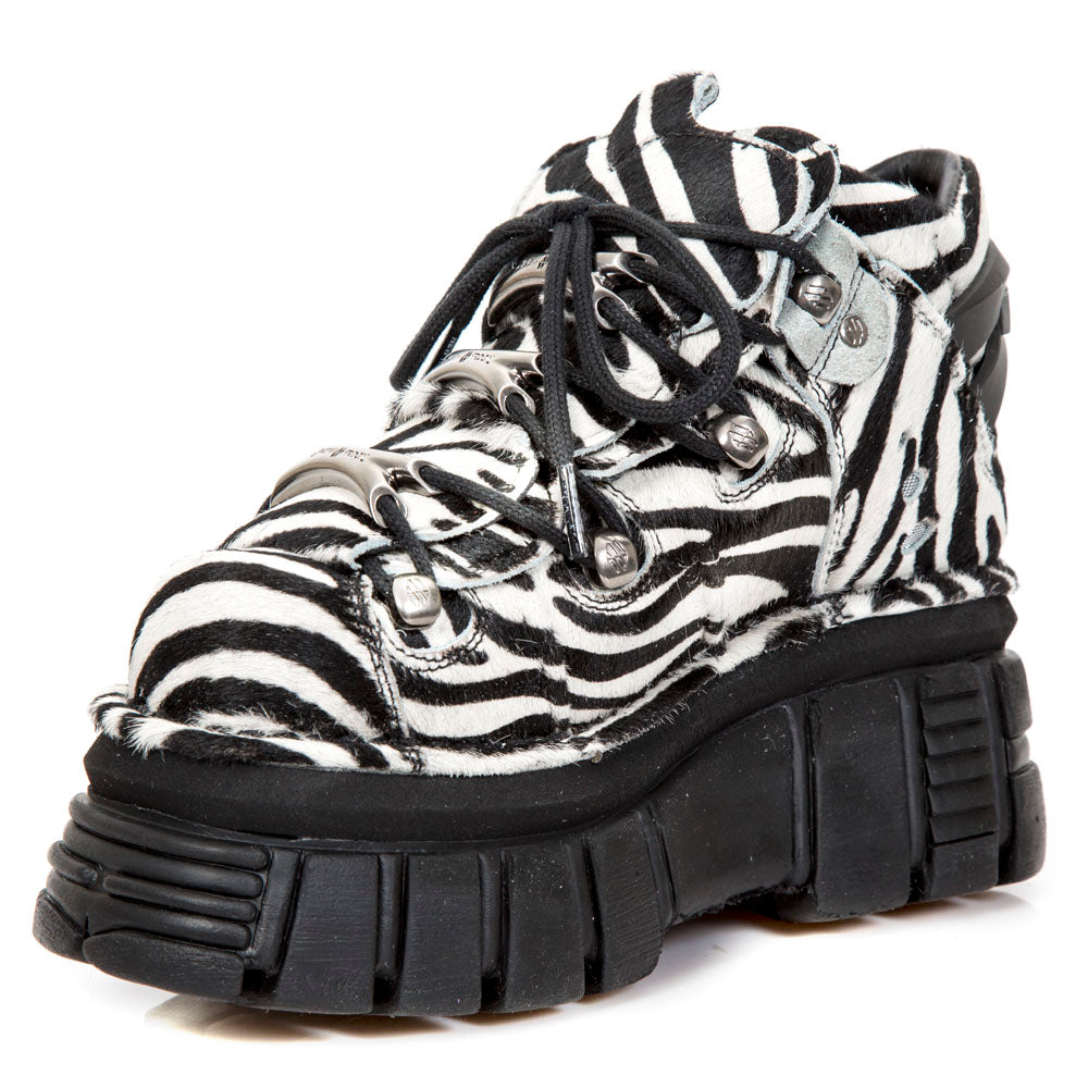 New Rock - Metallic Ankle Boot M-106-S31