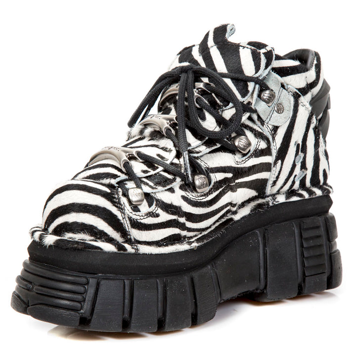 New Rock - Metallic Ankle Boot M-106-S31