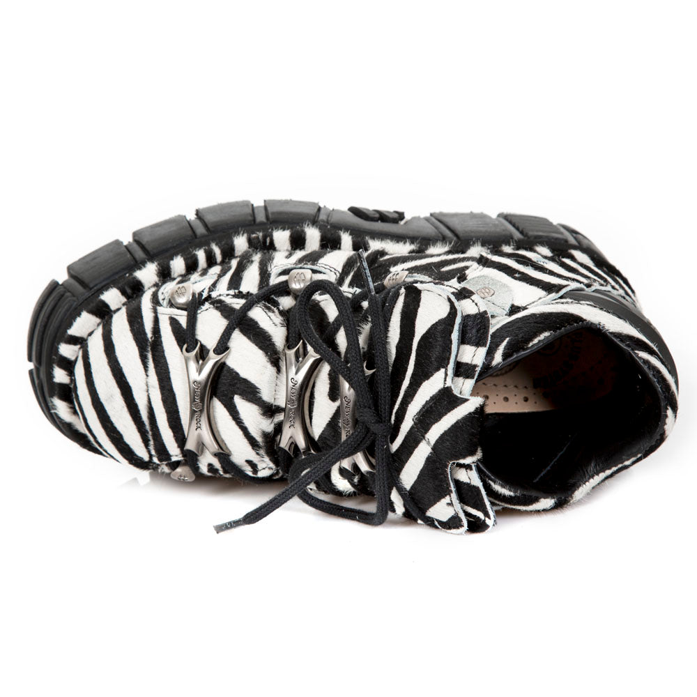 New Rock - Metallic Ankle Boot M-106-S31