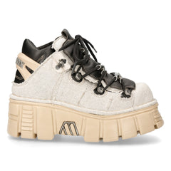 New Rock - Metallic Ankle Boot M-106-V56