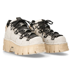New Rock - Metallic Ankle Boot M-106-V56