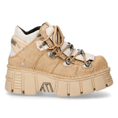 New Rock - Metallic Ankle Boot M-106-V57