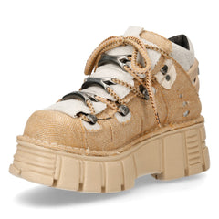 New Rock - Metallic Ankle Boot M-106-V57