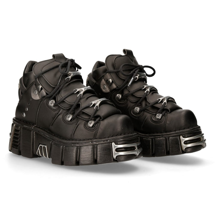 New Rock - Metallic Ankle Boot M-106-VS1