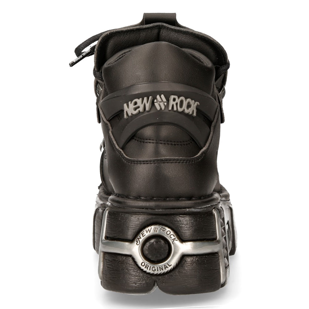 New Rock - Metallic Ankle Boot M-106-VS1