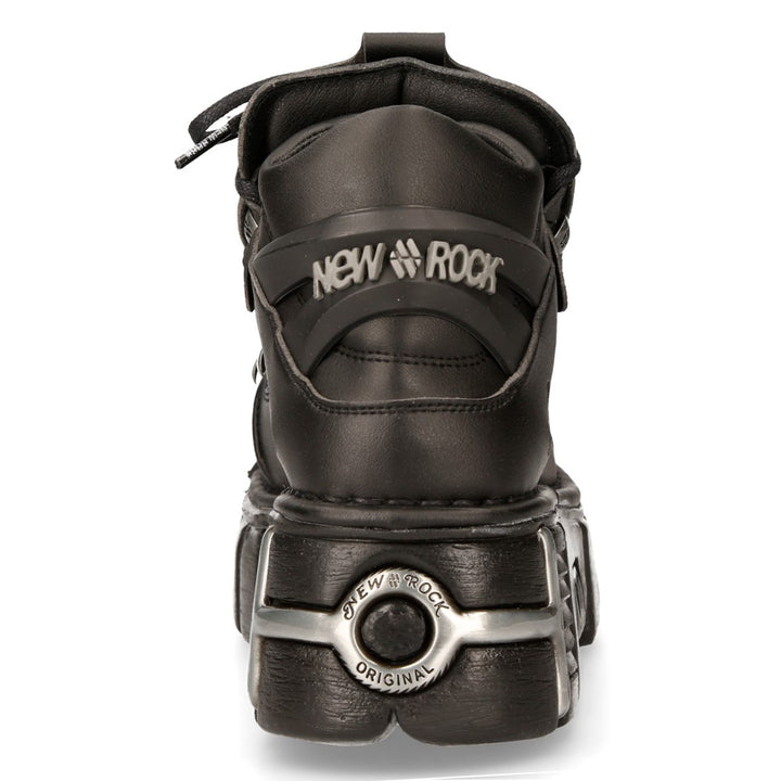 New Rock - Metallic Ankle Boot M-106-VS1