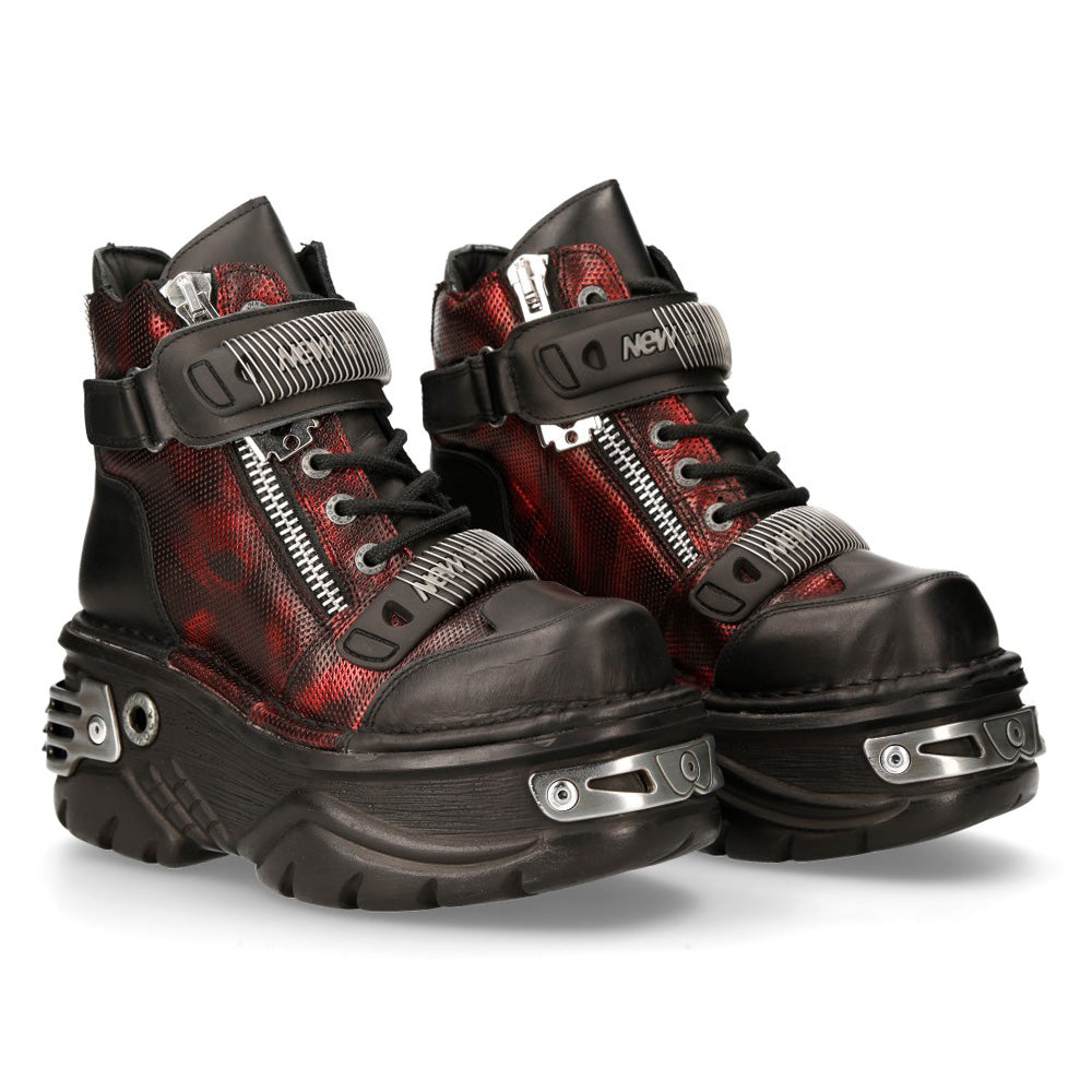 New Rock - Metallic Ankle Boot M-1065-C15