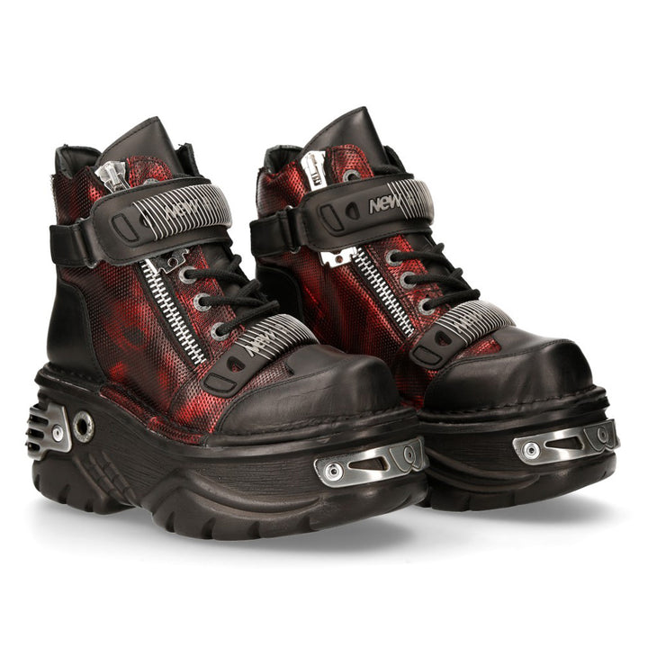 New Rock - Metallic Ankle Boot M-1065-C15