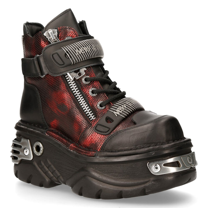 New Rock - Metallic Ankle Boot M-1065-C15