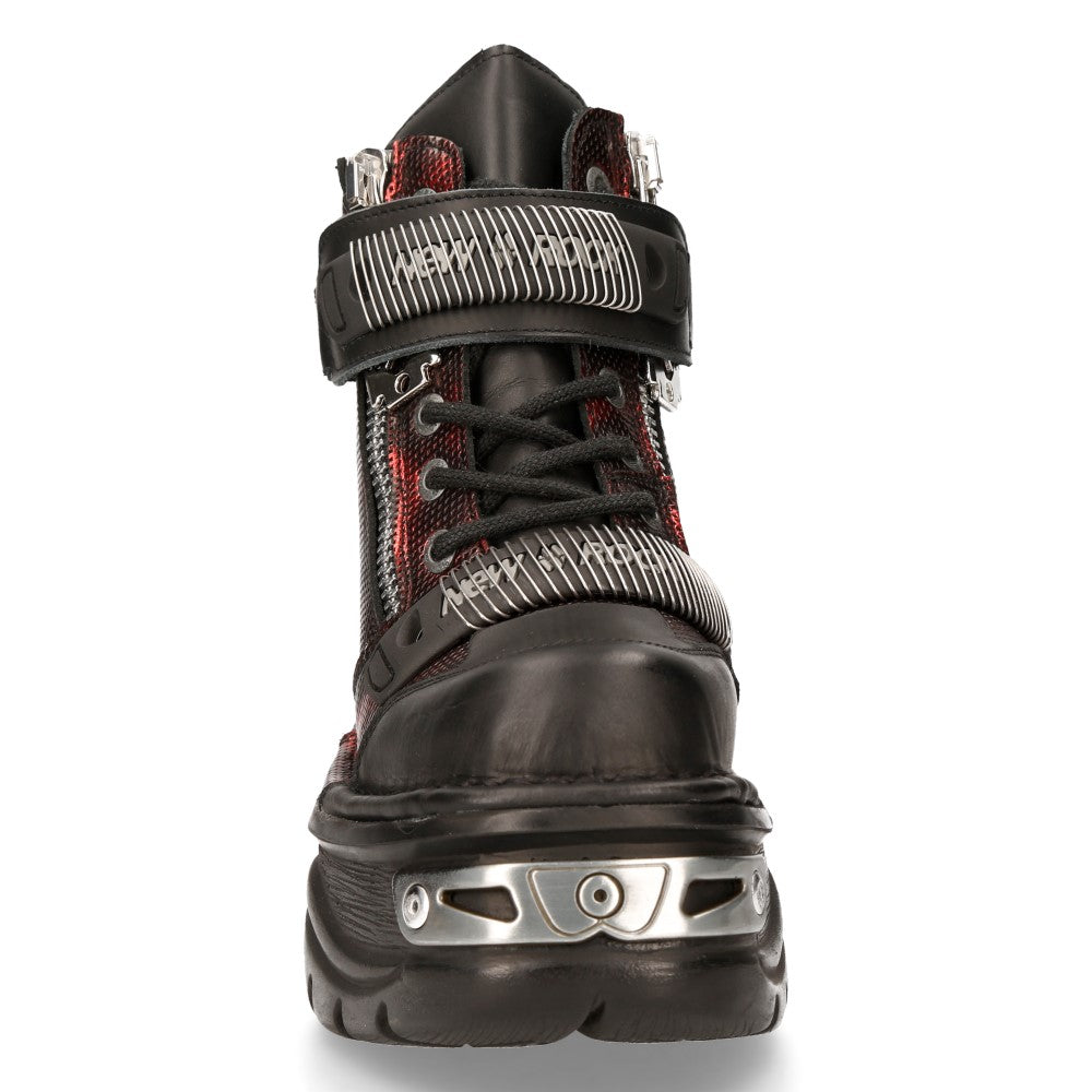 New Rock - Metallic Ankle Boot M-1065-C15