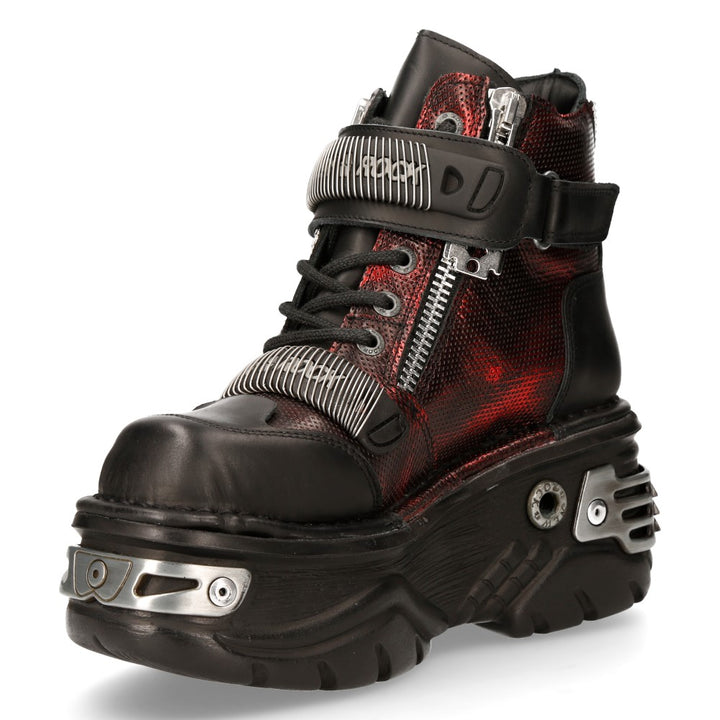 New Rock - Metallic Ankle Boot M-1065-C15