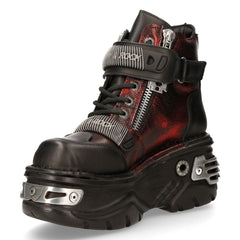 New Rock - Metallic Ankle Boot M-1065-C15