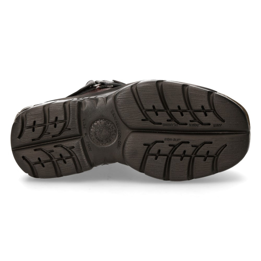 New Rock - Metallic Ankle Boot M-1065-C15