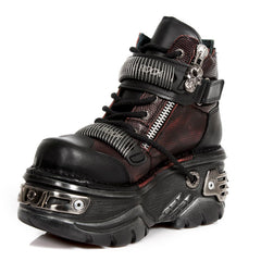 New Rock - Metallic Ankle Boot M-1065-C1