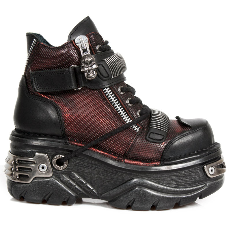 New Rock - Metallic Ankle Boot M-1065-C1
