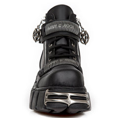 New Rock - Metallic Ankle Boot M-1065-V1