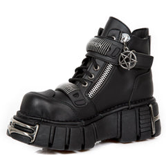 New Rock - Metallic Ankle Boot M-1065-V1