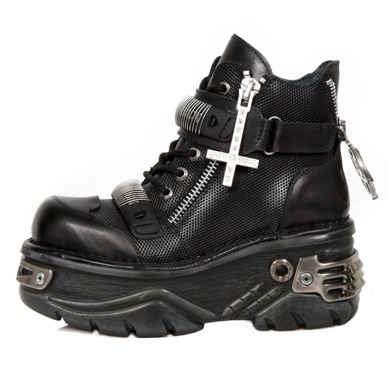 New Rock - Metallic Ankle Boot M-1068-C1