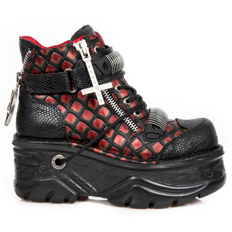 New Rock - Metallic Ankle Boot M-1068-C2