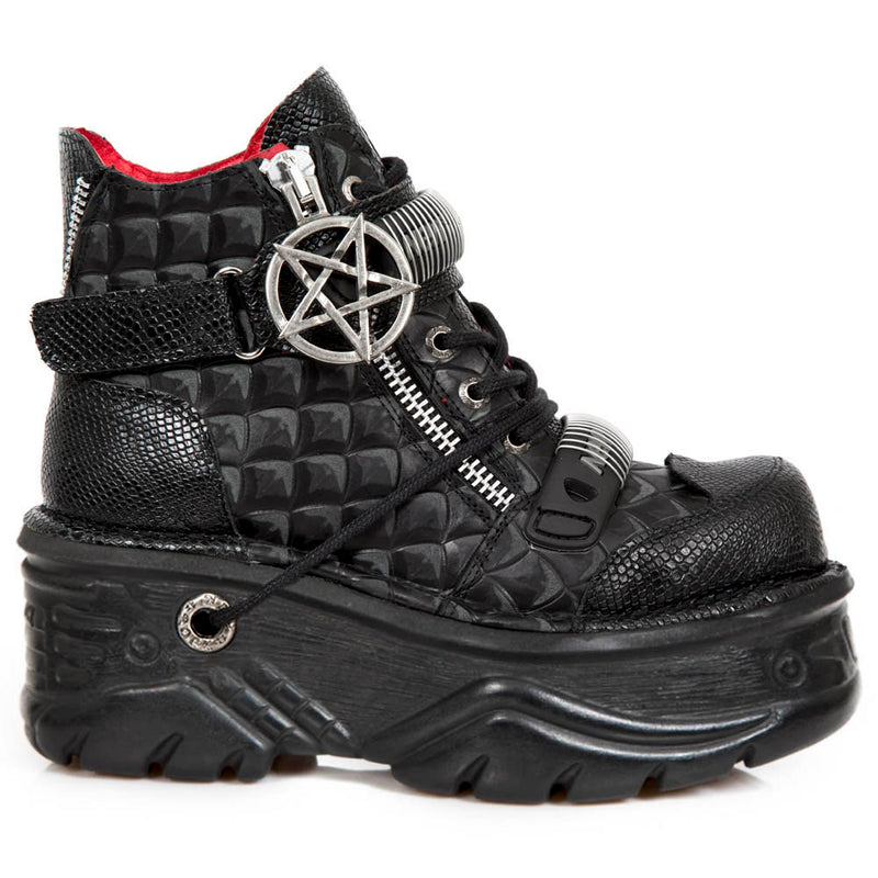 New Rock - Metallic Ankle Boot M-1069-C2